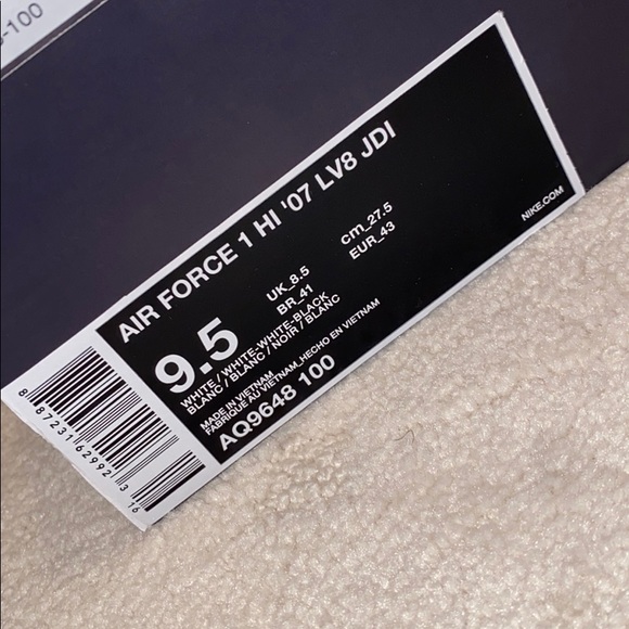 Nike Air Force 1 High Just Do It “White” - Picture 7 of 7